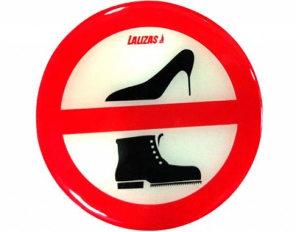 Adesivo "Proibido Sapatos"  - Lalizas