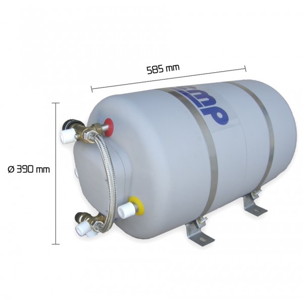 Boiler SPA 30L Isotemp Inox com Válvula Misturadora