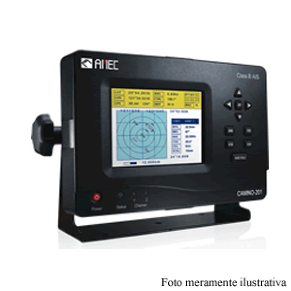 Transponder AIS Classe B (Transmissor / Receptor) com display Camino-201 AMEC
