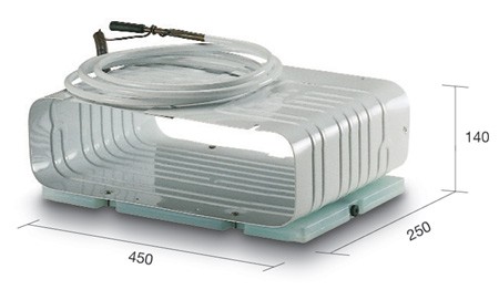 Evaporador AC6 Rollbond 320 x 230 x 100 R10322-GR